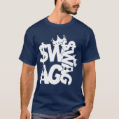 Te veel Swagga! T-shirt (Voorkant)