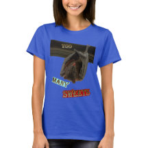 Te veel T-shirt van zoet