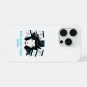 Te veel tabbladen geopend iPhone hoesje (Achterkant horizontaal)
