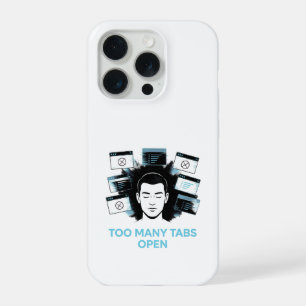 Te veel tabbladen geopend iPhone 15 pro case