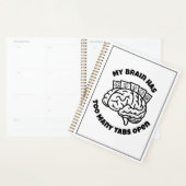Te Veel Tabs – Grappige Planner Voor Overdenkers (Display)