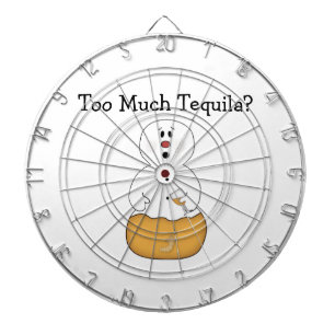 Te veel Tequila Dartboard Dartbord