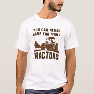 Te veel tractoren t-shirt