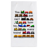 Te veel treinen! klein cadeauzakje (Achterkant)