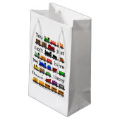 Te veel treinen! klein cadeauzakje (Achterkant Gekanteld)