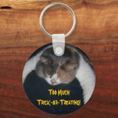 Te veel troep-of-Treating! Sleutelhanger (Voorkant)