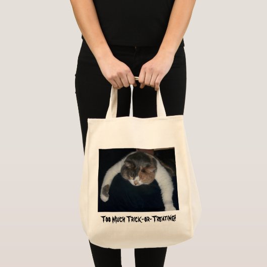 Te veel troep-of-Treating! Tote Bag (Voorkant (product))