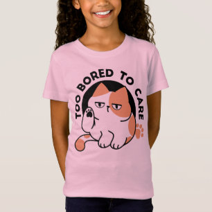 Te Veel Verveeld Om Me Er Aan Te Storen – Grappige T-shirt