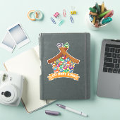 Te veel vogels sticker (iPad Cover)