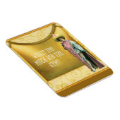 Te veel voor de Gym? Grappig  Fancy dress Magneet (Rechterzijde)