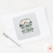 Te Veel Voor Jou Sticker (Envelop)