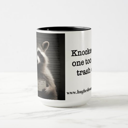 Te veel vuilnisbakken mok (Midden)