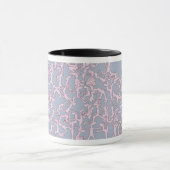 Te veel Yoga mok, roze Mok (Midden)