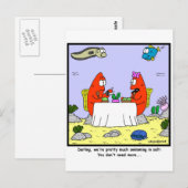Te veel zout briefkaart (Voorkant / Achterkant)