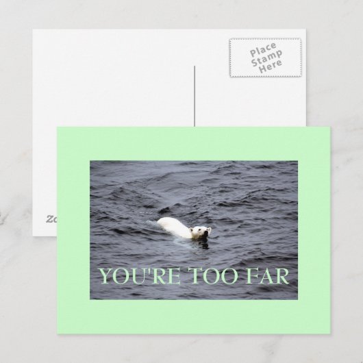 te ver briefkaart (Voorkant / Achterkant)