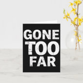 Te ver gegaan Foxtrot Delta Tango Resist Kaart (Gele Bloem)