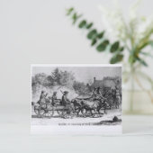 Te vergaderen in 1776, 1876 briefkaart (Staand voorkant)