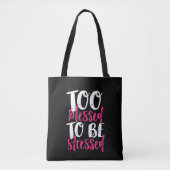 Te versnipperd om Inspirerend prijsopgave te worde Tote Bag (Voorkant)