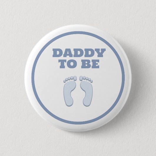 TE VERSTREKKEN DADDY RONDE BUTTON 5,7 CM (Voorkant)