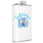 Te vliegen om vriend te zijn heupfles (Rechts)