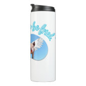 Te vliegen om vriend te zijn thermosbeker (Geroteerd rechts)