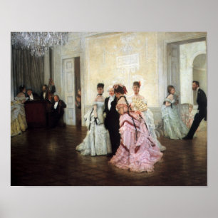 Te vroeg door James Tissot Poster