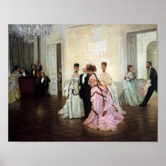 Te vroeg door James Tissot Poster (Voorkant)