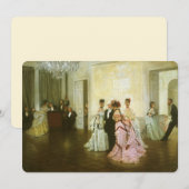 Te vroeg door James Tissot,  Victoriaans kunst (Voorkant / Achterkant)