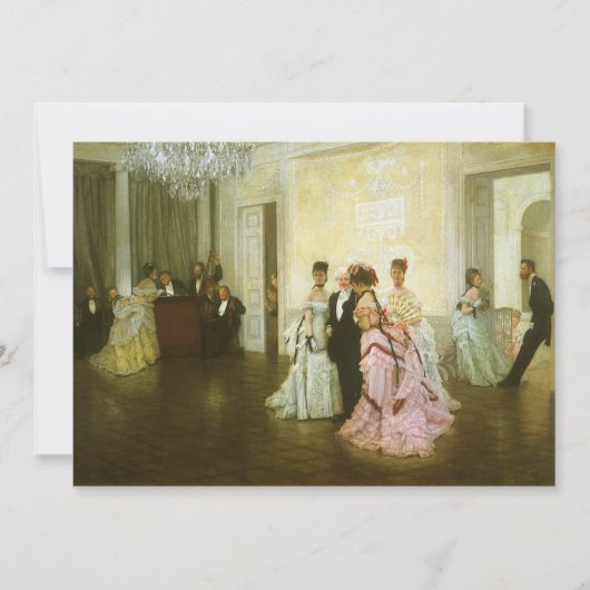 Te vroeg door James Tissot,  Victoriaans kunst (Voorkant)