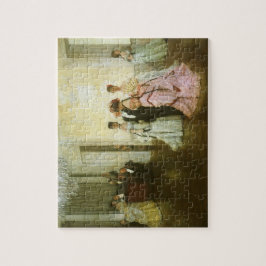 Te vroeg door James Tissot,  Victoriaans kunst Legpuzzel