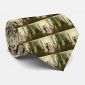 Te vroeg door James Tissot, Victoriaans kunst Stropdas (Opgerold)