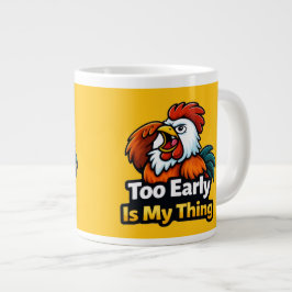 Te vroeg is mijn ding, roaster citaat grote koffiekop