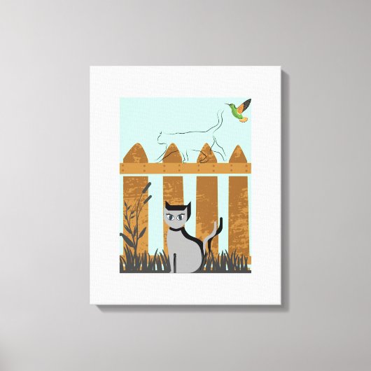 Te vruchtbaar canvas afdruk (Voorkant)