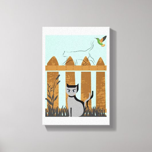 Te vruchtbaar canvas afdruk (Voorkant)