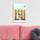 Te vruchtbaar canvas afdruk (Insitu (Woonkamer))