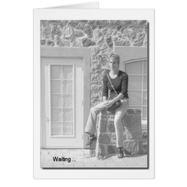 Te wachten ... (Voorkant)