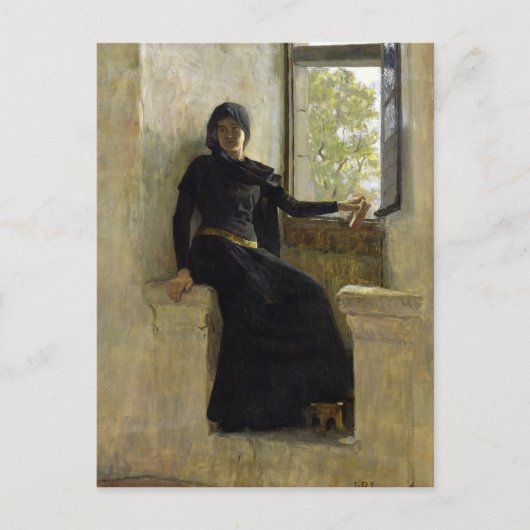 Te wachten, vóór 1905 briefkaart (Voorkant)