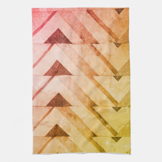 Te warm 1974 keukenhanddoek (Verticaal)