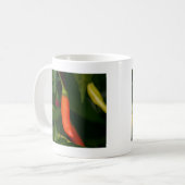 Te warm om te hanteren koffiemok (Voorkant links)