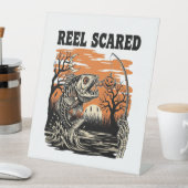 Te warm voor Halloween op school Reclamebord Met Voetstuk (Insitu)