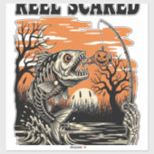 Te warm voor Halloween op school Sticker (Vel)