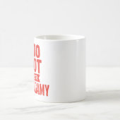 Te warm voor monogamie Mok, Polyamorie Pride Koffiemok (Center)