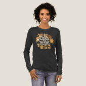 Te Weer voor Mensenvrienden - Hond Tri-Blend Shirt (Voorkant)