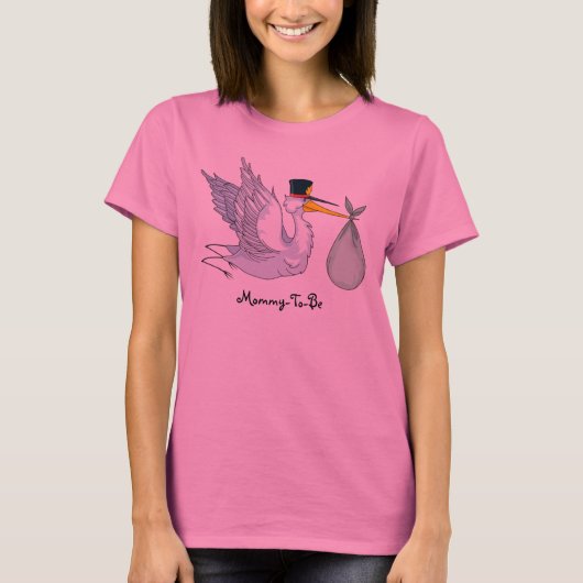 Te worden mama t-shirt (Voorkant)