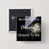 te worden vierkante button 5,1 cm (Voorkant /achterkant)