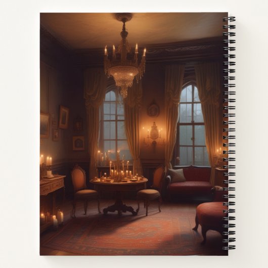 Té y Carmesí Notitieboek (Achterkant)