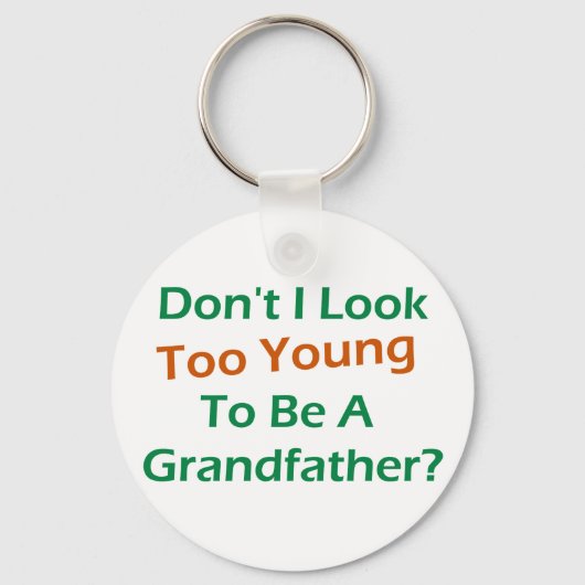 Te Young opa Sleutelhanger (Voorkant)