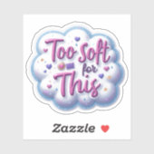 Te Zacht Voor Deze Cute Sticker (Vel)
