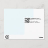 "Te zijn met vrienden is genoeg" Citaat Briefkaart (Achterkant)