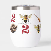 Te zijn of niet te zijn waterfles (Voorkant)